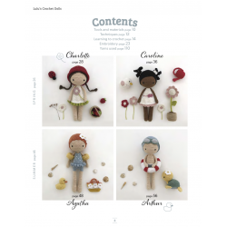 Lulu's Crochet Dolls - 8 adorable dolls and accessories to crochet, by Lulu Compotine Search Press - 2