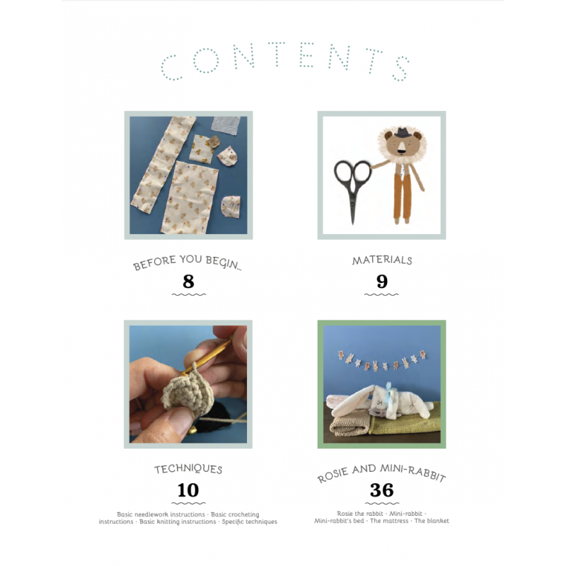 The Wonderful World of Rose Minuscule - 18 whimsical animal friends to sew, di Laurence Bonnet Search Press - 2