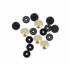 Bohin, Bottoni a Pressione Magici Senza Pinza Dorati - Misura 14 mm - 4 pz Bohin - 2