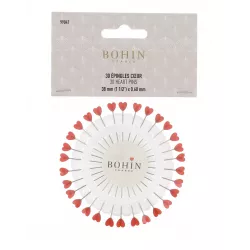 copy of Bohin, Spilli Super Fini con Testa in Plastica Rotonda Rosa per Patchwork e Quilting da 36 x 0,55 mm - 150pz Bohin - 2