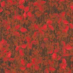 copy of Sienna Orange, Tessuto Arancione con foglie rosse - Robert Kaufman Robert Kaufman - 1