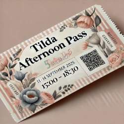 Afternoon Pass per il 5 Quilting Days con Tilda Roberta De Marchi - 1