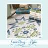 Sparkling Blue blocco 3 - Mystery Quilt 2025 - Cartamodello PDF