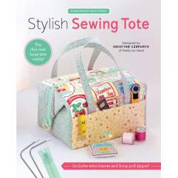 Stylish Sewing Tote - Porta Lavoro con Zip e Telaio Metalico Zakka Workshop - 1