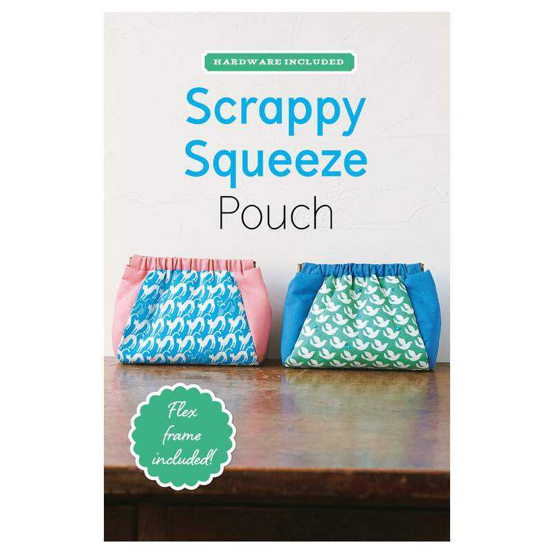 Scrappy Squeeze Pouch - Borsina con apertura flessibile a pressione Zakka Workshop - 1 Scrappy Squeeze Pouch - Borsina con apertura flessibile a pressione Zakka Workshop - 1