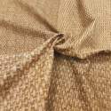 Taupe-ism, Tessuto Marrone Chiaro con 8 stampe Effetto Cestino Intrecciato - 60 x 110 cm Stim Italia srl - 1
