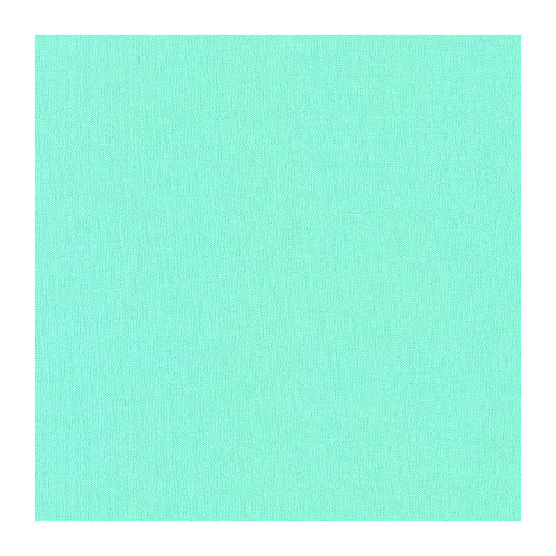 Kona Cotton Aruba, Tessuto Verde Acqua Tinta Unita - Robert Kaufman Robert Kaufman - 2