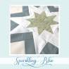 Sparkling Blue blocco 4 - Mystery Quilt 2025 - Cartamodello PDF Roberta De Marchi - 1