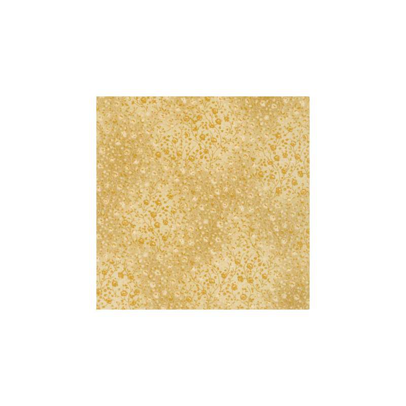 Fusions Natural, Tessuto Beige Caldo Sfumato con rami e fiori tono su tono - Robert Kaufman Robert Kaufman - 1
