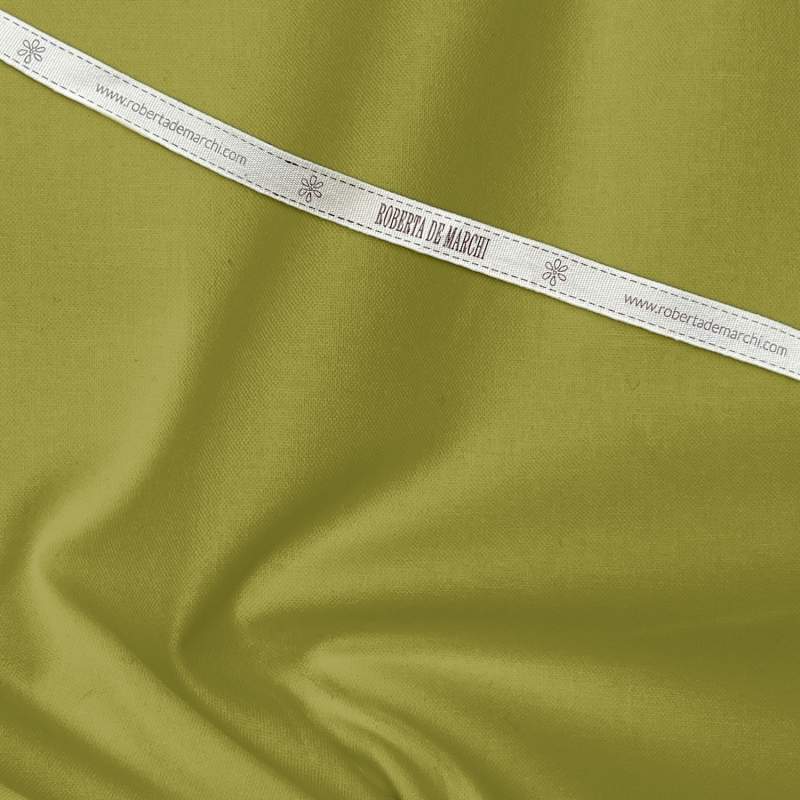 Kona Cotton Olive, Tessuto Verde Oliva Chiaro Tinta Unita - Robert Kaufman Robert Kaufman - 1