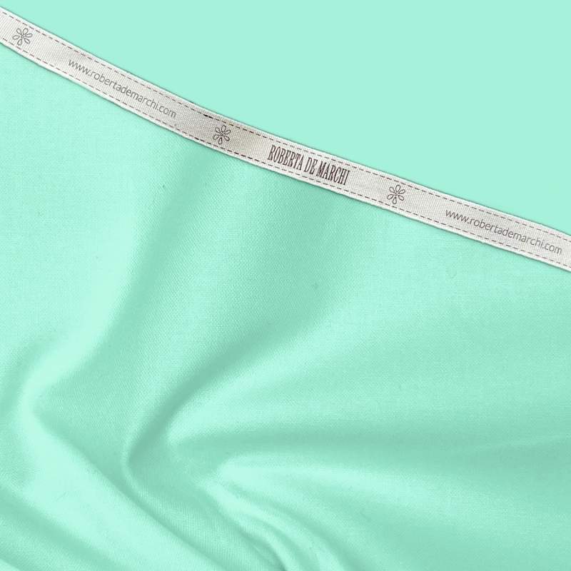 Kona Cotton Aruba, Tessuto Verde Acqua Tinta Unita - Robert Kaufman Robert Kaufman - 1