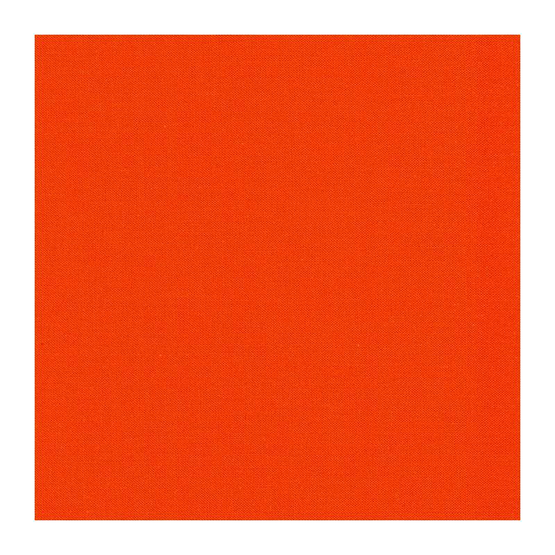 Kona Cotton Flame, Tessuto Arancione Fiamma Tinta Unita - Robert Kaufman Robert Kaufman - 1