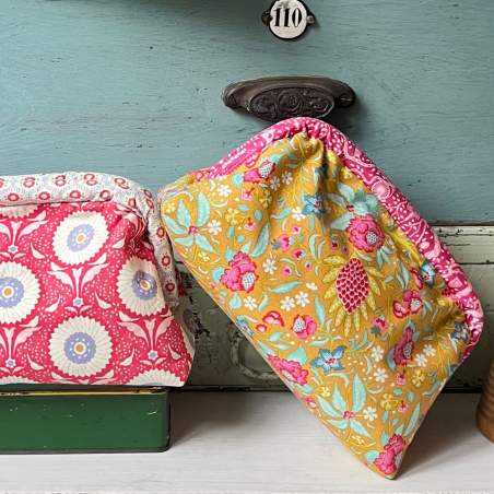 Kit Pochette con Chiusura-Telaio tubolare a scatto da 20 cm - Wide Open Tube Frame Pouch Zakka Workshop - 1