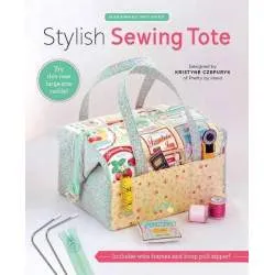 Stylish Sewing Tote - Porta Lavoro con Zip e Telaio Metalico