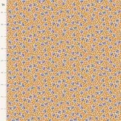 Tilda Wallflower Bellflower Mustard, Tessuto Giallo Mostarda Campanule Tilda Fabrics - 2