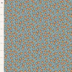 Tilda Wallflower Bellflower Prussian, Tessuto Blu di Prussia Campanule Tilda Fabrics - 2