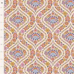 Tilda Wallflower Bianca Thristle, Tessuto Viola Cardo Giardino di fiori Tilda Fabrics - 2