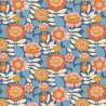 Tilda Wallflower Beverly Blue, Tessuto Blu Campo di fiori Tilda Fabrics - 1
