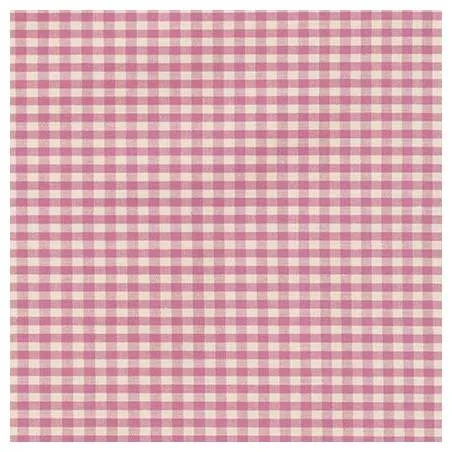 Crawford Gingham, Violet, tessuto a quadretti medi rosa lilla - Robert Kaufman