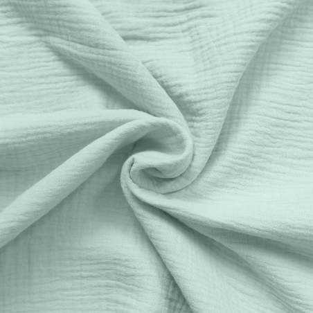 Garza doppio strato di puro cotone verde menta alta 135 cm Stim Italia srl - 1