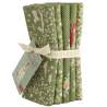 Tilda Merry Little Christmas Bundle Green, 5 Fat Quarter da 50 x 55 cm Verde Tilda Fabrics - 1