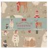 Tilda Merry Little Christmas Fabric Stack, 40 Quadrati da 10 x 10 pollici 2 Collezione Base Tilda Fabrics - 1