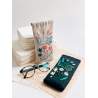 WILDFLOWER EYEGLASS CASE - Porta occhiali con apertura a pressione da Ricamare Zakka Workshop - 6