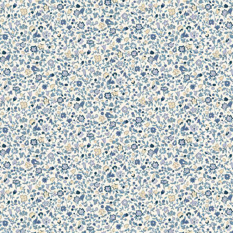 copy of Tree of Life Orchard Harvest Woodland Pastels, Tessuto Blu con Raccolto del Frutteto - Lyberty Fabrics Liberty Fabrics -