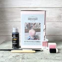 Kit con Istruzioni per realizzare il viso di bambole e pupazzi Roberta De Marchi - 1