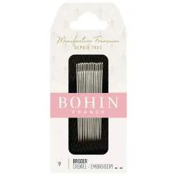 Bohin, Aghi Embroidery da Ricamo n9 per Ricamare su Lino, Lana e Cotone - 15pz Bohin - 2
