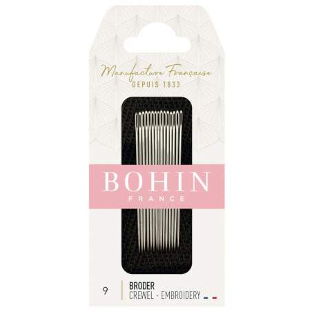 Bohin, Aghi Embroidery da Ricamo n9 per Ricamare su Lino, Lana e Cotone - 15pz Bohin - 2