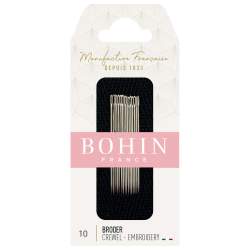 Bohin, Aghi Embroidery da Ricamo n10 per Ricamare su Lino, Lana e Cotone - 15pz Bohin - 2