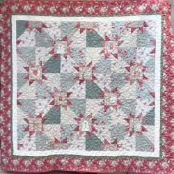 Starry Little Christmas Friends - Kit Quilt con Stelle Patchwork Roberta De Marchi - 1
