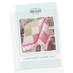 Christmas Square Quilt - Cartamodello Quilt Patchwork Base Roberta De Marchi - 1