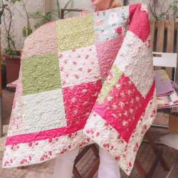 Christmas Square Quilt - Kit Quilt Patchwork Base Roberta De Marchi - 1