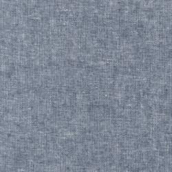 Essex Yarn Dyed - Indigo, Tessuto Tinto in Filo Misto Cotone e Lino Color Blu Denim