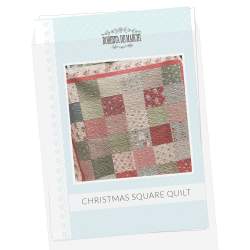 Christmas Square Quilt - Cartamodello Quilt Semplice anche per Principiante