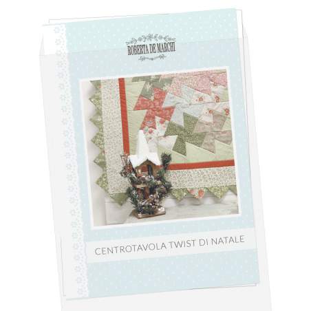 Centro Tavola Twist di Natale - Istruzioni stampate