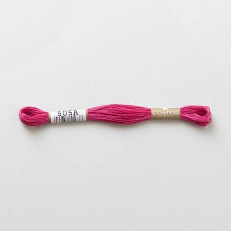 Filo da ricamo giapponese COSMO 505A - Mouliné Size 25 in cotone a 6 capi