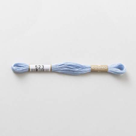 523 COSMO - Filo da ricamo giapponese COSMO - Mouliné Size 25 in cotone a 6 capi
