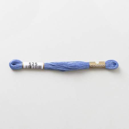 Filo da ricamo giapponese COSMO 525 - Mouliné Size 25 in cotone a 6 capi