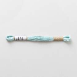 Filo da ricamo giapponese COSMO 562 - Mouliné Size 25 in cotone a 6 capi