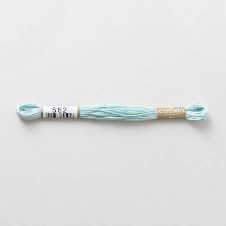 562 COSMO - Filo da ricamo giapponese COSMO - Mouliné Size 25 in cotone a 6 capi