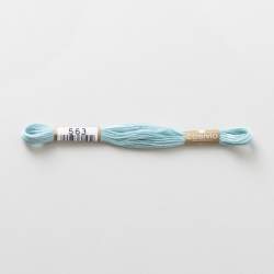 563 COSMO - Filo da ricamo giapponese COSMO - Mouliné Size 25 in cotone a 6 capi