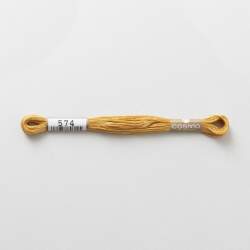 574 COSMO - Filo da ricamo giapponese COSMO - Mouliné Size 25 in cotone a 6 capi