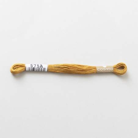 Filo da ricamo giapponese COSMO 575A - Mouliné Size 25 in cotone a 6 capi