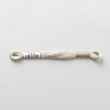 711 COSMO - Filo da ricamo giapponese COSMO - Mouliné Size 25 in cotone a 6 capi