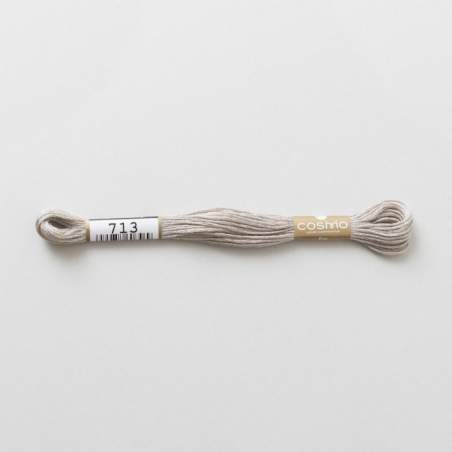 713 COSMO - Filo da ricamo giapponese COSMO - Mouliné Size 25 in cotone a 6 capi