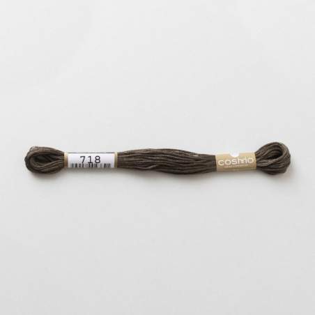 718 COSMO - Filo da ricamo giapponese COSMO - Mouliné Size 25 in cotone a 6 capi