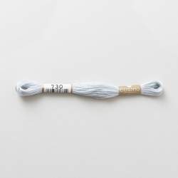 730 COSMO - Filo da ricamo giapponese COSMO - Mouliné Size 25 in cotone a 6 capi